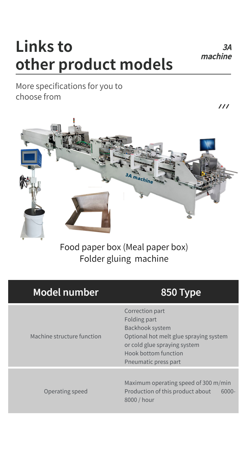 380v Automatic Grade Automatic Flexo Folder Gluer For Paper Pasting Machinery