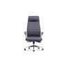 Buy cheap Conjoined Armrest 360° Swivel Revolving Leather Chair With Castors from wholesalers