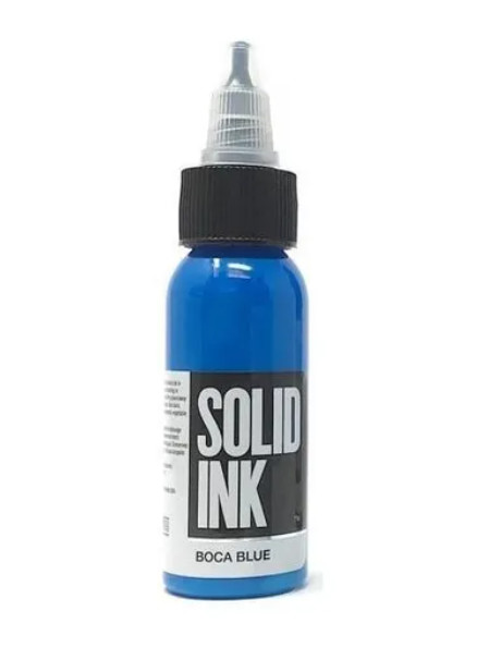 Blue Vibrant Solid Ink Tattoo Ink Cruelty Free 30ml 60ml 120ml 260ml