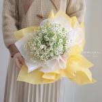 Eco Friendly 60cmx60cm Non Woven Flower Wrapping Paper Sheets For Bouquet