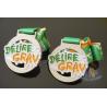 Buy cheap Spray White And Colors Filled Custom Award Medals For Business Gift from wholesalers