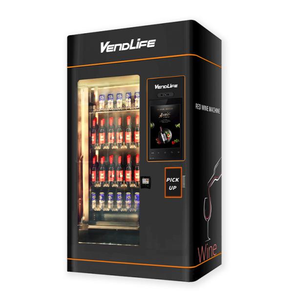 Buy cheap 168 Items Wine Vending Machines Installed In The Hotel CQC Approved from wholesalers