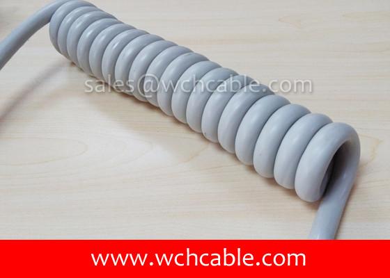 Buy cheap UL20671 Abrasion Resistant Polyurethane Spring Cable from wholesalers