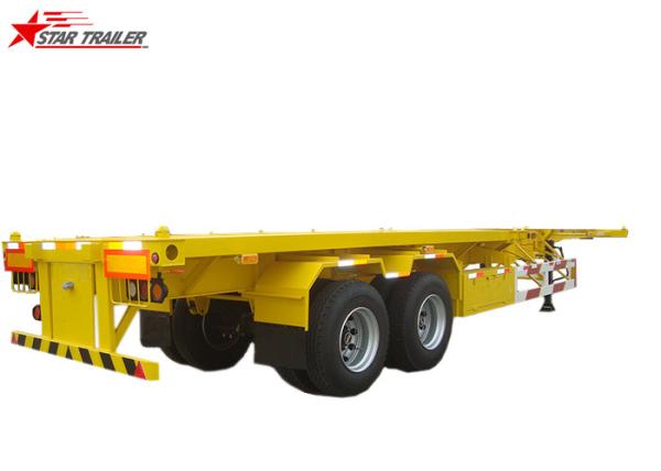 Buy cheap 2 Axles 20feet 40feet Skeletal Semi Trailer Driving Safety And Functionality from wholesalers