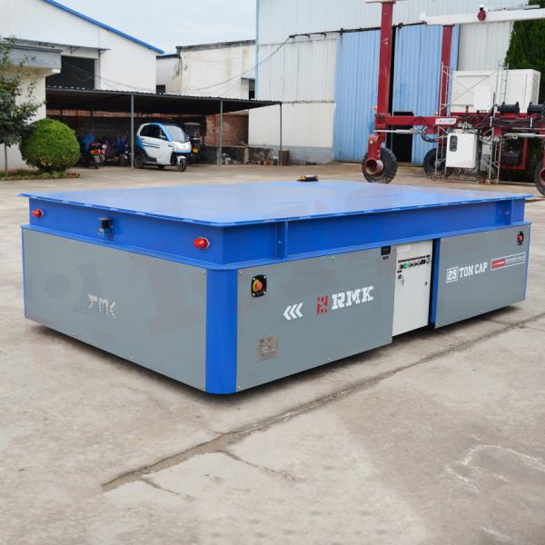 Buy cheap Hydraulic Lifting Automatic Transfer Cart , 25 Tons Heavy Duty Transport Trolley from wholesalers