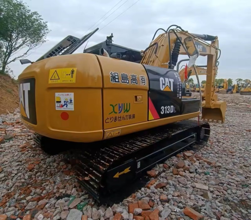 Hydraulic Cate Cat C4.2 ACERTU Engine Model Cate Excavator 76kw Mini Excavator Used CAT 313D