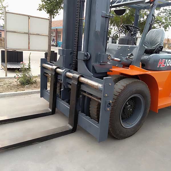 FD100 Diesel Operated Forklift 10000kg ISUZU 6BG1 4m Mast Forklift Counter Balance