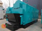 Buy cheap Rice Husk Pellet Biomass Fired Steam Boiler , Chain Grate Stoker Travelling Grate from wholesalers
