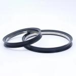 Cutting Processing Service Black Rubber Sealing Rings For Chemical-Resistant