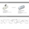 Buy cheap Dimmable 40W Recessed LED Downlight Ceilling light 170mm hole anti-dazzle LED lamp from wholesalers