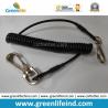 Buy cheap Heavy Duty Safety Lanyard Spring Coil Cable W/Snap Hooks from wholesalers