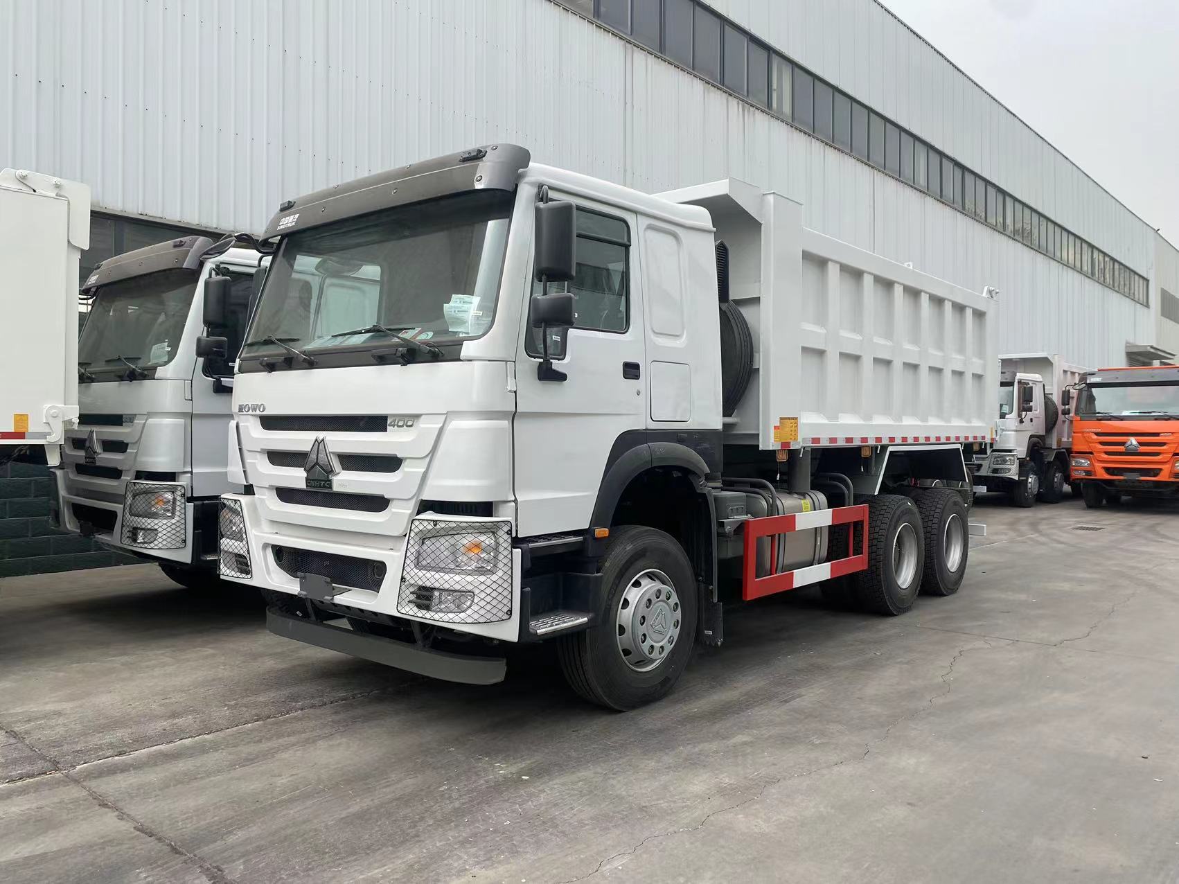 25-30t 7500*2450*3450mm Used Howo Truck Howo Dump Truck in and 7500*2450*3450mm Size