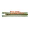 Buy cheap rose gold nickel free garment accessory metal zipper, garment accessories colored plastic zipper with painted thumb slid from wholesalers