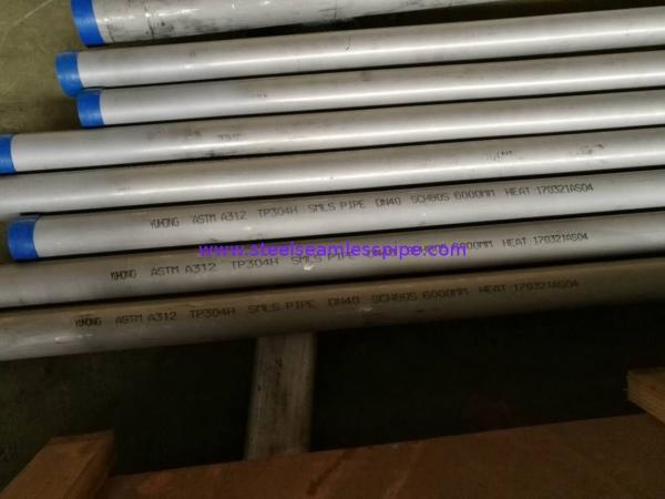 Quality Stainless Steel Seamless Pipe, TP304H, TP310H,TP316H,TP321H, TP347H Grain Size Test for sale