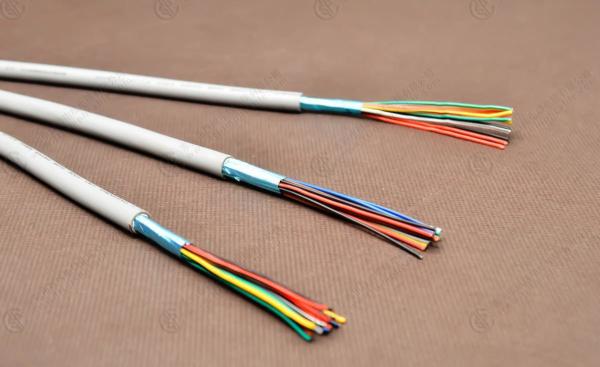 CE cert PVC data cable with tinned copper braid LiYY, LiYCY 10Cx0.5sqmm in Grey