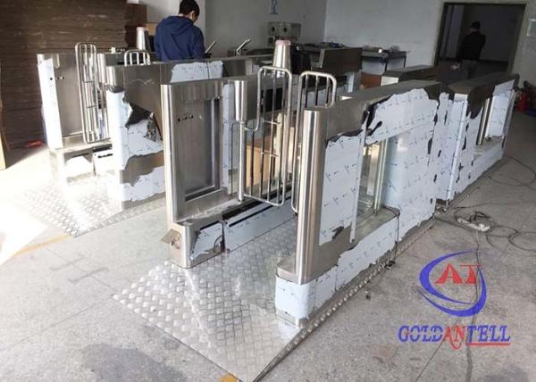Buy cheap 316 Stainless Steel Smart Biometric Turnstiles For Outdoor Military Bases from wholesalers