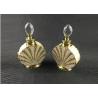 Buy cheap Golden Color Refillable Glass Perfume Bottle , Customize Shape Mini Fragrance Bottles from wholesalers