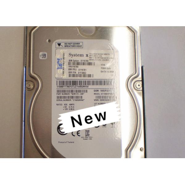 X3650 M5 81Y9792 Laptop Hard Drive 81Y9790 1TB 7.2K SATA 3.5 Inch Size
