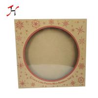 Buy cheap 12inch Recyclable Kraft Paper pizza packing box With transparent Window product