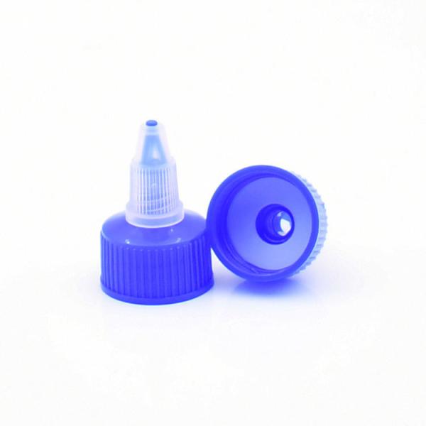 Buy cheap 24/410 Plastic Liquid Dispensing Cap Blue Twist Open Close from wholesalers