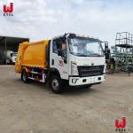 Buy cheap Yellow 4X2 Compactor Garbage Truck 12m3 Refuse Compactor Vehicle from wholesalers