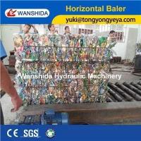 Buy cheap 25 Tons Horizontal Baler Machine 1200kgs PET Bottles Baler CE Standard product
