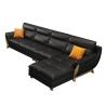 Buy cheap 3 Seater Contemporary Living Room Sofa leather wood frame with low price from wholesalers