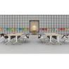 Buy cheap Meeting Hall Chairs Armless Conference Room Chairs Powder Coating Steel from wholesalers