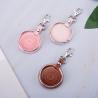 Buy cheap Custom Bulk Leather Key Chain Die Cutting Printing Business Giveaways from wholesalers