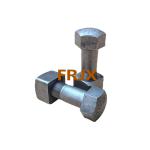 Strength HRC52-58 Komatsu Excavator Bolt Level 12.9 Forging Casting Black Oxide