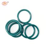 Chemical Elements Compatibility Silicone Sealing Rings Green VMQ Rubber Large O