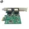 Buy cheap Dual-port Gigabit PCIE RJ45 port PCI Express LAN card,network card from wholesalers