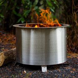 Buy cheap 22 Inch Stainless Steel Smokeless Camping Fire Pit Travel from wholesalers
