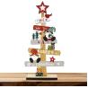 Buy cheap christmas decorations Table Christmas Wooden Table Sign Xmas Tabletop Gnome tree from wholesalers