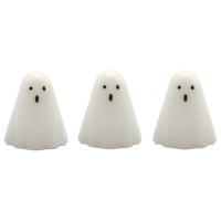 Buy cheap Wax Little Ghost Candle LED Light 3pk 1 On-Off 7.3*6.5*8.7cm 1CR2032 Battery product