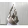 Buy cheap Brush Surface Metal Flower Bud Stainless Steel Outdoor Sculpture For Outdoor Decoration from wholesalers