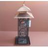 Buy cheap Laser Engraving Logo Galvanized Black Metal Bird Feeder Squirre Resistance from wholesalers