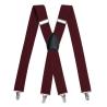 Buy cheap Trousers Mens Brown Leather Suspenders 118CM Braces Custom Printed Suspenders from wholesalers
