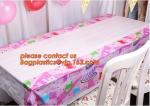 Creative Boys Girls Birthday Party Tablecloth Plastic Disposable Outdoor Kids