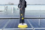 Single Head Solar Panel Brush Photovoltaic Effort Free Cleaning Dust Industrial