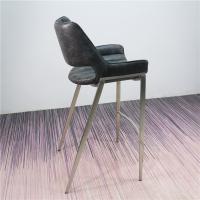 Buy cheap Stainless Steel Frame 53.5cm Coffee Shop Bar Stools product