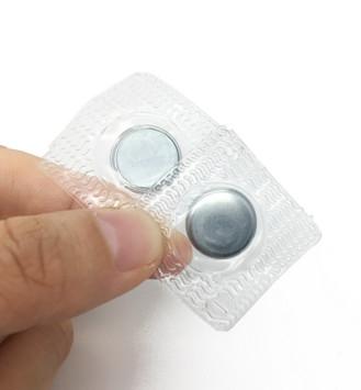 Buy cheap Permanent Neodymium Hidden Round Button Magnets 23 X 3mm PVC Coated from wholesalers