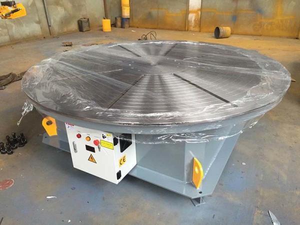 Buy cheap 0.01 - 0.1rpm Pipe Welding Positioners , 5000 lbs Capacity Rotary Welding Turn Table from wholesalers