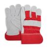 Buy cheap Soft Lining Leather Heat Resistant Gloves , Forge Mig Fireplace High Temperature Safety Gloves from wholesalers