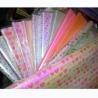 Buy cheap Printed translucent OPP wrapping paper teacher gift with Single Side 50cm * 70cm from wholesalers