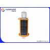 Buy cheap Red Solar Aviation Obstruction Light with High Efficient LED Chip from wholesalers