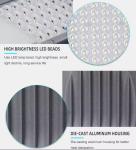 LED Integrated Street Lamp Head New Rural Outdoor High-Light Household