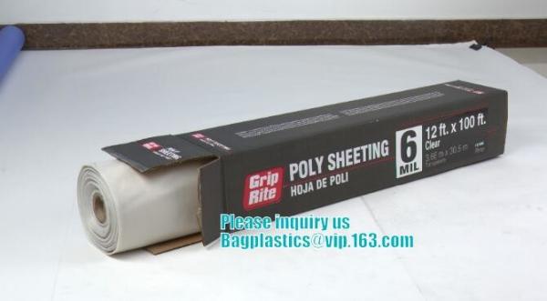 Buy cheap 150 170 175 180 200 250 micron heavy duty clear plastic poly sheeting for construction or agriculture, bagplastics, bage from wholesalers