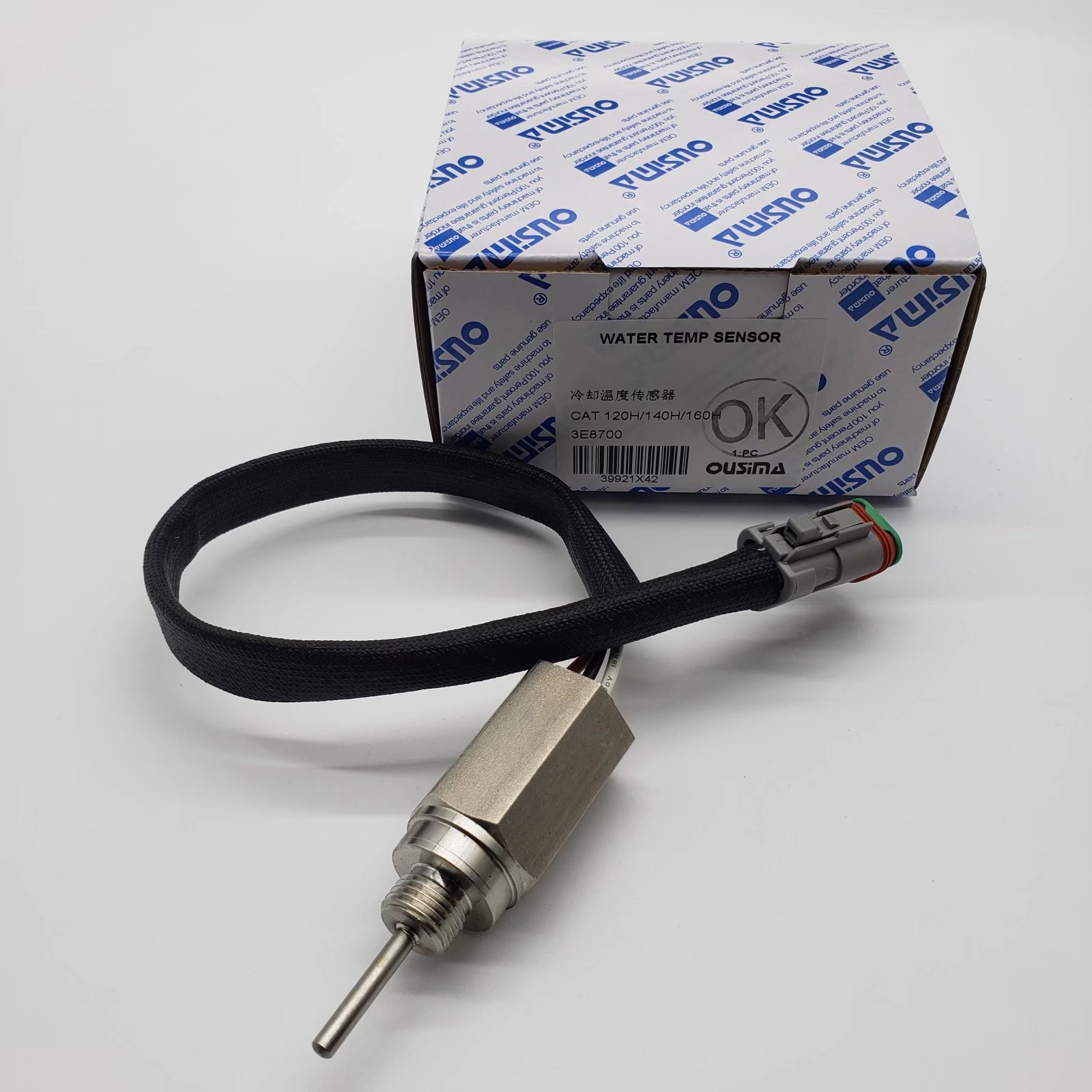 OUSIMA Excavator Sensor 3E8700 Water Temperature Sensor For 120H 140H 160H