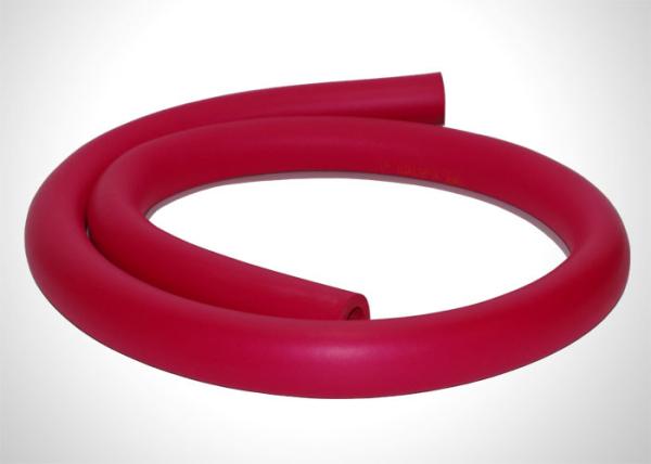 Red Color Water Heater Pipe Insulation / Air Conditioning Copper Tubing
